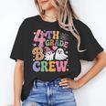 4th Grade Boo Crew Fourth Grade Teacher Kids Happy Halloween Women's T-Shirt, 4th Grade Teacher Gifts, trending gift