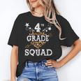 4th Grade Squad Star Team Leopard Teacher Crew Student Men Women Girls Kids Women's T-Shirt, 4th Grade Teacher Gifts, trending gift 4th Grade Squad Star Team Leopard Teacher Crew Student Men Women Girls Kids Women's T-Shirt, 4th Grade Teacher Gifts, trending gift