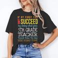 5th Grade Teacher Appreciation Women's T-Shirt, trending gift