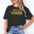 6 7 Leopard Pattern Meme Square Root 4489 Slang Math Teacher Women's T-Shirt, trending gift 6 7 Leopard Pattern Meme Square Root 4489 Slang Math Teacher Women's T-Shirt, trending gift