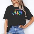 67 Meme Square Root 4489 Slang Math Teacher Tie Dye Women's T-Shirt, trending gift 67 Meme Square Root 4489 Slang Math Teacher Tie Dye Women's T-Shirt, trending gift