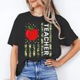 American Flag Camouflage Teacher Patriotic 4th Of July Women's T-Shirt, trending gift American Flag Camouflage Teacher Patriotic 4th Of July Women's T-Shirt, trending gift