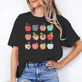 Art Apples Back To School For Teacher Student Women's T-Shirt, trending gift Art Apples Back To School For Teacher Student Women's T-Shirt, trending gift