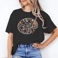Art Teacher Pumpkin Scary Halloween Costume Men Women Women's T-Shirt, trending gift Art Teacher Pumpkin Scary Halloween Costume Men Women Women's T-Shirt, trending gift