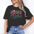 ASL Christmas Buffalo Plaid Teacher American Sign Language Women's T-Shirt, trending gift ASL Christmas Buffalo Plaid Teacher American Sign Language Women's T-Shirt, trending gift