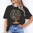 Awesome Teachers T Shirt Teaching Future Leaders Globe For Men Women Women's T-Shirt, trending gift Awesome Teachers T Shirt Teaching Future Leaders Globe For Men Women Women's T-Shirt, trending gift