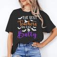The Best Teachers Are A Bit Batty Teacher Bat Halloween Women's T-Shirt, trending gift The Best Teachers Are A Bit Batty Teacher Bat Halloween Women's T-Shirt, trending gift