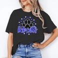 Blue Bobcats School Spirit Coquette Bow Mascot Teacher Women's T-Shirt, trending gift Blue Bobcats School Spirit Coquette Bow Mascot Teacher Women's T-Shirt, trending gift