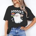 Books Halloween Librarian Teacher Reader Reading Book Lover Women's T-Shirt, trending gift Books Halloween Librarian Teacher Reader Reading Book Lover Women's T-Shirt, trending gift