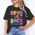 Bruh We Back Teachers First Day Back To School Teachers Women's T-Shirt, trending gift