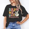 Bruh We Out Teacher Retro Last Day Of School Boys Girls Kids Women's T-Shirt, trending gift Bruh We Out Teacher Retro Last Day Of School Boys Girls Kids Women's T-Shirt, trending gift
