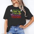 You Can't Scare Me I'm A Preschool Teacher Halloween Women's T-Shirt, trending gift You Can't Scare Me I'm A Preschool Teacher Halloween Women's T-Shirt, trending gift