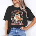 You Can't Scare Me I Teach High School Teacher Halloween Women's T-Shirt, trending gift You Can't Scare Me I Teach High School Teacher Halloween Women's T-Shirt, trending gift