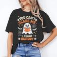 You Can't Scare Me I Teach History Retro Teacher Halloween Women's T-Shirt, History Teacher Gifts, trending gift You Can't Scare Me I Teach History Retro Teacher Halloween Women's T-Shirt, History Teacher Gifts, trending gift