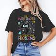 Cat Kitty I'm A Math Teacher Of Course I Have Problems Women's T-Shirt, trending gift Cat Kitty I'm A Math Teacher Of Course I Have Problems Women's T-Shirt, trending gift