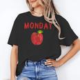 Caterpillar Friday Fruit Kindergarten Teacher Men Women Kids Women's T-Shirt, trending gift