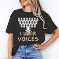Choir Teacher Shirt I Hear Voices Chorister Tee Women's T-Shirt, trending gift Choir Teacher Shirt I Hear Voices Chorister Tee Women's T-Shirt, trending gift