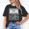 Composition Book Notebook Teachers Matching Group Halloween Women's T-Shirt, trending gift