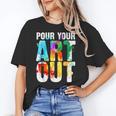 Cool Artist For Men Women Painter Art Teacher Paint Artists Women's T-Shirt, trending gift