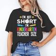Cool Kindergarten Teacher Art For Men Women Preschool Kinder Women's T-Shirt, trending gift