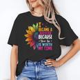 Cute I Became A Teacher Because Your Life Is Worth My Time Women's T-Shirt, trending gift
