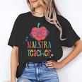 Cute Maestra Teacher Women's T-Shirt, trending gift Cute Maestra Teacher Women's T-Shirt, trending gift