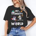 Cute Teacher My Students Are Out-Of This World Space Women's T-Shirt, trending gift Cute Teacher My Students Are Out-Of This World Space Women's T-Shirt, trending gift