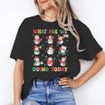 What Are We Doing Today PE Teacher Snowman Christmas Women's T-Shirt, Pe Teacher Gifts, trending gift What Are We Doing Today PE Teacher Snowman Christmas Women's T-Shirt, Pe Teacher Gifts, trending gift
