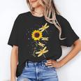 Dragonfly Sunflower Teacher Growth Mindset Choose To Shine Women's T-Shirt, trending gift Dragonfly Sunflower Teacher Growth Mindset Choose To Shine Women's T-Shirt, trending gift