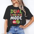 Dual Language Teacher Bilingual Teacher Women's T-Shirt, trending gift