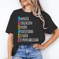 Educar Bilingual Spanish Teacher Women's T-Shirt, trending gift Educar Bilingual Spanish Teacher Women's T-Shirt, trending gift