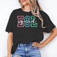 ESL Squad Teacher English As A Second Language Women's T-Shirt, Esl Teacher Gifts, English Teacher Gifts, trending gift ESL Squad Teacher English As A Second Language Women's T-Shirt, Esl Teacher Gifts, English Teacher Gifts, trending gift