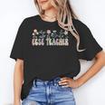 Groovy ECSE Early Childhood Special Education Teacher Women's T-Shirt, Groovy Teacher Gifts, trending gift