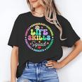 Groovy Life Skills Squad Teacher Special Ed SPED Team Crew Women's T-Shirt, Groovy Teacher Gifts, trending gift Groovy Life Skills Squad Teacher Special Ed SPED Team Crew Women's T-Shirt, Groovy Teacher Gifts, trending gift