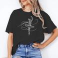 Halloween Ballet Mummy Ballerina Spooky Dance Teacher Women Women's T-Shirt, trending gift Halloween Ballet Mummy Ballerina Spooky Dance Teacher Women Women's T-Shirt, trending gift