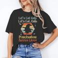 Halloween Lets Eat Kids English Teacher Costume Women Women's T-Shirt, English Teacher Gifts, trending gift Halloween Lets Eat Kids English Teacher Costume Women Women's T-Shirt, English Teacher Gifts, trending gift