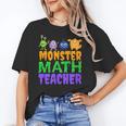 Halloween Monster Math Teacher Men Women Women's T-Shirt, trending gift Halloween Monster Math Teacher Men Women Women's T-Shirt, trending gift
