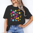 Happy Dot Day Colorful Polka Dot Art Teacher Student Kids Women's T-Shirt, trending gift
