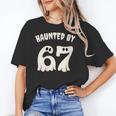 Haunted By 67 Teacher Halloween 6 7 Shirt Women's T-Shirt, trending gift