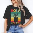 Hola Estudiantes Spanish Teacher Back To School 2025 Women's T-Shirt, trending gift Hola Estudiantes Spanish Teacher Back To School 2025 Women's T-Shirt, trending gift