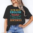 I'm An English Teacher Of Course You Have To Write Women's T-Shirt, English Teacher Gifts, trending gift I'm An English Teacher Of Course You Have To Write Women's T-Shirt, English Teacher Gifts, trending gift