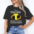 I'm a Teacher What's Your Superpower Teacher Women's T-Shirt, trending gift I'm a Teacher What's Your Superpower Teacher Women's T-Shirt, trending gift