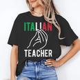 Italian Teacher Italy Italia Back To School First Day Women's T-Shirt, trending gift Italian Teacher Italy Italia Back To School First Day Women's T-Shirt, trending gift