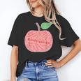 Kindergarten Apple Word Art For Teachers & Students Women's T-Shirt, trending gift Kindergarten Apple Word Art For Teachers & Students Women's T-Shirt, trending gift