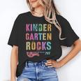 KINDERGARTEN ROCKS Teacher Crew Rock Star Kinder Team Women's T-Shirt, trending gift KINDERGARTEN ROCKS Teacher Crew Rock Star Kinder Team Women's T-Shirt, trending gift