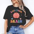 Kiss Your Brain Sped Teacher Appreciation Back To School Kid Women's T-Shirt, trending gift Kiss Your Brain Sped Teacher Appreciation Back To School Kid Women's T-Shirt, trending gift