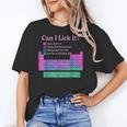 Can I Lick It Periodic Table Teacher Student Kids Women's T-Shirt, trending gift Can I Lick It Periodic Table Teacher Student Kids Women's T-Shirt, trending gift