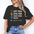 Love Daycare Provider Childcare Teacher Tie Dye Women's T-Shirt, trending gift Love Daycare Provider Childcare Teacher Tie Dye Women's T-Shirt, trending gift