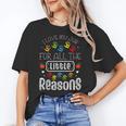 I Love My Job For All The Little Reasons Kid Daycare Teacher Women's T-Shirt, trending gift I Love My Job For All The Little Reasons Kid Daycare Teacher Women's T-Shirt, trending gift