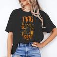 Math Teacher Nerd Student Halloween Trig Or Treat Women's T-Shirt, trending gift Math Teacher Nerd Student Halloween Trig Or Treat Women's T-Shirt, trending gift